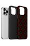 iPhone 12 Pro Max Vorian Double Layer Bow Dark Plaid Case - 2