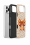 iPhone 17 Pro Vorian Double Layer Autumn Floral Bow Case - 2