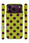 iPhone 18 Pro Vorian Magsafe Double Layer Lemon Plum Polka Dot Case - 3