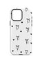 iPhone 15 Pro Max Vorian Double Layer Tiny Bows Hearts Case - 4