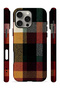 iPhone 16 Pro Vorian Double Layer Autumn Cabin Plaid Case - 3