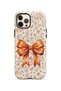 iPhone 12 Pro Vorian Double Layer Autumn Floral Bow Case