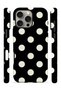 iPhone 16 Pro Vorian Double Layer Black Cream Polka Dot Case - 3