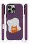 iPhone 16 Pro Max Vorian Magsafe Double Layer Water Stained Cat Case - 3