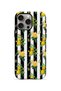 iPhone 15 Pro Max Vorian Double Layered Yellow Rose Stripe Case