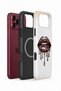 iPhone 18 Pro Max Vorian Magsafe Double Layer Dripping Leopard Lip Case - 2