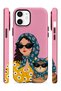 iPhone 12 Vorian Magsafe Double Layer Bohemian Cat Case - 3