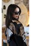 Black 90*90 Cotton Scarf - 2