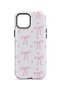 iPhone 15 Vorian Magsafe Double Layer Soft Pink Ribbon Toss Case - 4