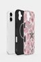 iPhone 16 Vorian Magsafe Double Layer Pink Satin Star Case - 2
