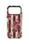 iPhone 17 Pro Vorian Magsafe Dual Layer Burgundy Rose Stripe Case - 4
