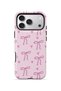 iPhone 17 Pro Max Vorian Magsafe Double Layer Candy Pink Ribbon Toss Case