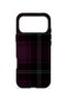 iPhone 17 Pro Max Vorian Magsafe Dual Layer Plum Black Plaid Case - 4