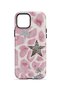 iPhone 14 Vorian Magsafe Dual Layer Pink Satin Star Case - 4