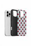 iPhone 16 Pro Vorian Double Layer Mint Red Polka Dot Case - 2