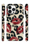 iPhone 13 Pro Max Vorian Double Layer Leopard Lipstick Marks Case - 3