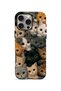 iPhone 16 Pro Vorian Magsafe Dual Layer Cat Crowd Case