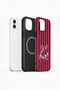 iPhone 12 Vorian Magsafe Dual Layer Disco Cherry Stripe Case - 2