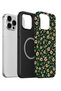 iPhone 14 Pro Vorian Magsafe Dual Layer Green Daisy Case - 2