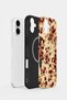 iPhone 16 Vorian Magsafe Double Layer Burgundy Wildflower Case - 2