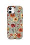 iPhone 12 Vorian Double Layer Coral Flower Garden Case