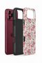 iPhone 18 Pro Max Vorian Double Layer Pink Vintage Flower Case - 2