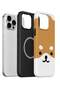 iPhone 12 Pro Vorian Magsafe Dual Layer Caramel Dog Case - 2