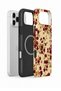 iPhone 17 Pro Max Vorian Magsafe Dual Layer Burgundy Wildflower Case - 2