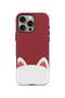 iPhone 16 Pro Vorian Magsafe Double Layer Cat Ear Case