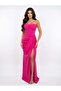 Fuchsia Elegance Strapless Gown