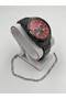 Men's Steel Cord Wristwatch Black Red Analog Sports Stylish Watch + Bracelet Gift Frn54 - 2
