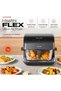 Healthi Flex Glass Air Fryer 7.6 Litre Capacity Black - 2