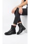 Women's Boots Genuine Leather Inner Fur Double Zipper Laceless Round Toe Block Heel Winter Warm Fur Boots 028-025 - 3