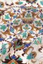 Beige Lalezar Pattern Silk Handkerchief - 2