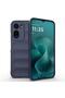 غطاء متوافق مع هاتف Xiaomi Redmi A7 Pro، موديل Oslo Prime، باللون الأزرق الداكن.