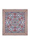 Red Lalezar Pattern Silk Handkerchief