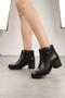 Ps-66492 Women's Genuine Leather Heeled Boots - 2