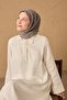Monare Scarf Ethnic Pattern Smoked