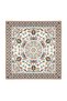 Beige Lalezar Pattern Silk Handkerchief