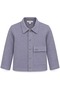 100% Cotton Shirt Collar Tiny Boy's Jacket - 3