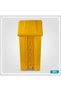 Plastic Pedal Waste Bin Trash Can with Lid for Kitchen 87L Yellow - 3