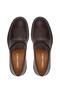 Men's Genuine Leather Brown Loafer Shoes - 5