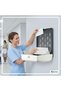 C-Fold Dispenser Small Paper Towel Holder for Washrooms White - 4