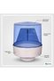Maxi Roll Dispenser Big Size Paper Towel Holder for Washrooms Blue - 2