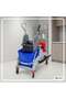 Double Sided Mop Bucket Trolley with Wheels 50L Blue and Red - 6