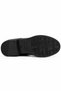 Women's Black Buckle Chelsea Boots Classic Casual Boots with Zipper - 4