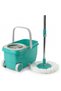 Happy Magic Mop Bucket with Wheels Teal