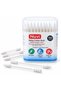 Baby Cotton Buds with Precision Pointed Tip and Soft Spiral Tip, Flexible Paper Stem, 100 Pieces - 5