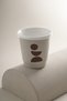 Cozy Porcelain Espresso Cup White - 80 ml - 3