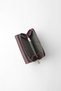 Genuine Leather Medium Size Magnetic Zipper Women's Wallet Plum – 65282 - 3